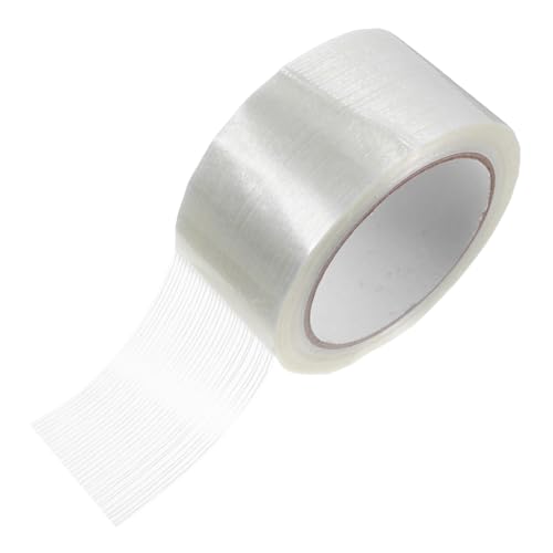 iplusmile Fiberglas-filament-umreifungsband: Transparentes Fiberglas-klebeband Zum Verpacken, Versenden Und Verschließen Von Kartons, Säcken Und Rohren von iplusmile