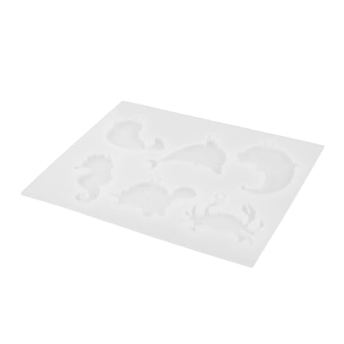iplusmile Flexibles Silikon Schlüsselanhänger Gießform mit Maritimen Motiven DIY Schmuckzubehör Langlebige Praktische und Leicht zu Reinigende Silikonform für Anhänger und Bastelprojekte iplusmile Flexibles Silikon Schlüsselanhänger Gießform mit Maritimen Motiven DIY Schmuckzubehör Langlebige Praktische und Leicht zu Reinigende Silikonform für Anhänger und Bastelprojekte von iplusmile