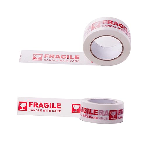 iplusmile Fragile Warnaufkleber Selbstklebend Vorsicht Zerbrechlich Etiketten für Sicheren Versand Umzug Extra Haltbar Einfach Anzubringen für Kartons Pakete von iplusmile