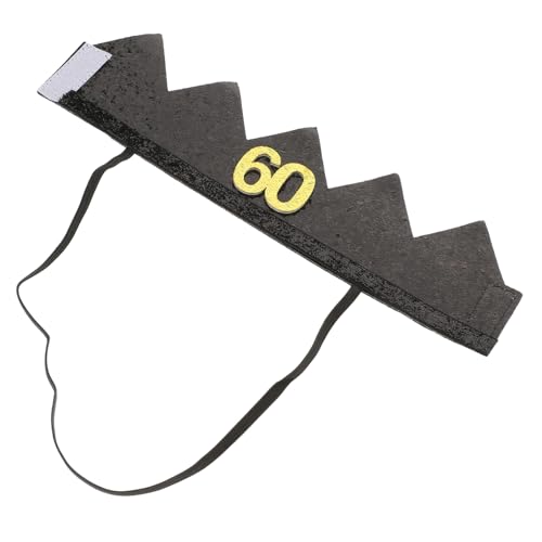 iplusmile Geburtstagskrone Schwarz Gold Jahre Partyhut Kreatives Design Einzigartiger Bequemer Kopfschmuck Leicht Tragbar Für Unvergessliche Feiern Und Fotos iplusmile Geburtstagskrone Schwarz Gold Jahre Partyhut Kreatives Design Einzigartiger Bequemer Kopfschmuck Leicht Tragbar Für Unvergessliche Feiern Und Fotos von iplusmile