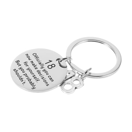 iplusmile Geburtstagsschlüsselkette Schlüsselbund für Freunde Geburtstag Schlüsselanhänger Schlüsselbundzubehör Schlüsselanhänger für Mädchen Rostfreier Stahl Silver iplusmile Geburtstagsschlüsselkette Schlüsselbund für Freunde Geburtstag Schlüsselanhänger Schlüsselbundzubehör Schlüsselanhänger für Mädchen Rostfreier Stahl Silver von iplusmile