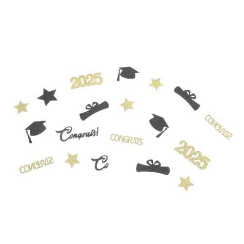 iplusmile Graduation Cap Konfetti für Tischdekorationen Fünffarbige Konfetti für Abschlussfeiern Leicht und Einfach zu Reinigen für Schule College und Universität iplusmile Graduation Cap Konfetti für Tischdekorationen Fünffarbige Konfetti für Abschlussfeiern Leicht und Einfach zu Reinigen für Schule College und Universität von iplusmile