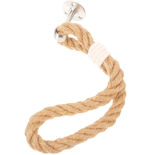 iplusmile Hängender Handtuchhalter Baumwollseil und Juteseil Rustikales Design für Badezimmer Platzsparend und Vielseitig für Handtücher Bademäntel und Kleidung Langlebig iplusmile Hängender Handtuchhalter Baumwollseil und Juteseil Rustikales Design für Badezimmer Platzsparend und Vielseitig für Handtücher Bademäntel und Kleidung Langlebig von iplusmile