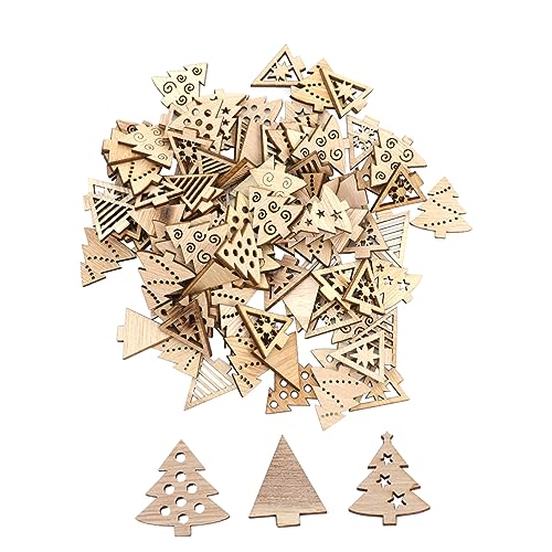iplusmile Handgefertigte Holzornamente Weihnachtsbaum Anhänger Retro Holzscheiben Bastelset Gemischte Formen für Party und Festtagsdeko zum Aufhängen und Basteln iplusmile Handgefertigte Holzornamente Weihnachtsbaum Anhänger Retro Holzscheiben Bastelset Gemischte Formen für Party und Festtagsdeko zum Aufhängen und Basteln von iplusmile