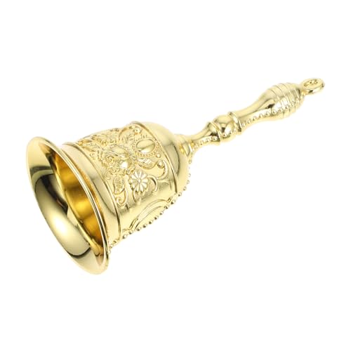 iplusmile Handglocke Vintage Metall mit Kupferlegierung Ergonomischer Antirutschgriff Klarer Kleine Handklingel für Büro Empfang Klassenzimmer und Esstisch Dekorativ und Langlebig iplusmile Handglocke Vintage Metall mit Kupferlegierung Ergonomischer Antirutschgriff Klarer Kleine Handklingel für Büro Empfang Klassenzimmer und Esstisch Dekorativ und Langlebig von iplusmile
