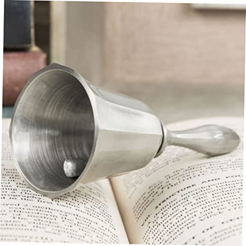 iplusmile Handglocke aus Robustem Kleine Handliche Serviceglocke für Restaurant Hotel Bar Vielseitig Einsetzbar Leicht und Langlebig für Theken und Tischservice iplusmile Handglocke aus Robustem Kleine Handliche Serviceglocke für Restaurant Hotel Bar Vielseitig Einsetzbar Leicht und Langlebig für Theken und Tischservice von iplusmile