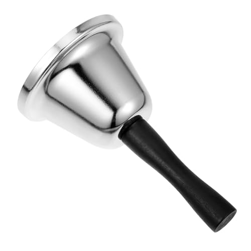 iplusmile Handglocke mit Holzgriff Lautes Klingeln für Hotel Restaurant Schule und Empfang Robuste Metallglocke für Service und Kommunikation Vielseitig Einsetzbar iplusmile Handglocke mit Holzgriff Lautes Klingeln für Hotel Restaurant Schule und Empfang Robuste Metallglocke für Service und Kommunikation Vielseitig Einsetzbar von iplusmile