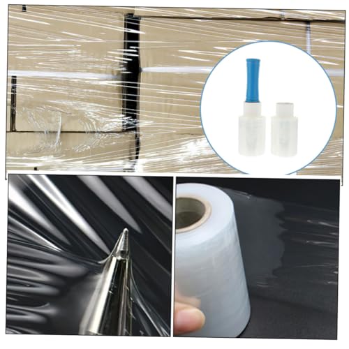 iplusmile Handstretchfolie mit Kunststoffgriff Transparente Reißfeste Verpackungsfolie für Umzug Lagerung und Sicheres Bündeln von Möbeln Kartons und Unregelmäßigen Gegenständen iplusmile Handstretchfolie mit Kunststoffgriff Transparente Reißfeste Verpackungsfolie für Umzug Lagerung und Sicheres Bündeln von Möbeln Kartons und Unregelmäßigen Gegenständen von iplusmile