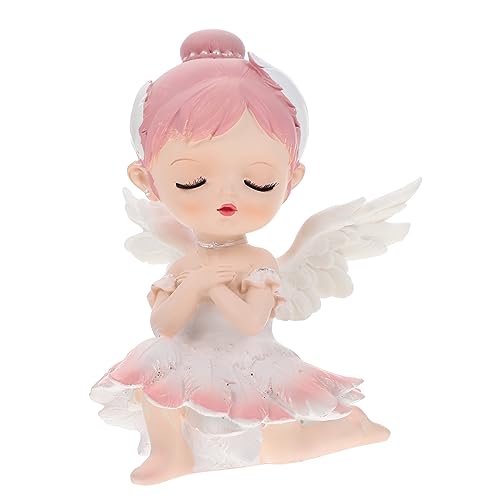iplusmile Harzkuchendekoration Party Mädchenfiguren Dekorationen Ballett-Geburtstagsfeier Kuchen -Toper -Figuren Cake Topper-Figur Dekoration zum Kuchenbacken Rosa von iplusmile