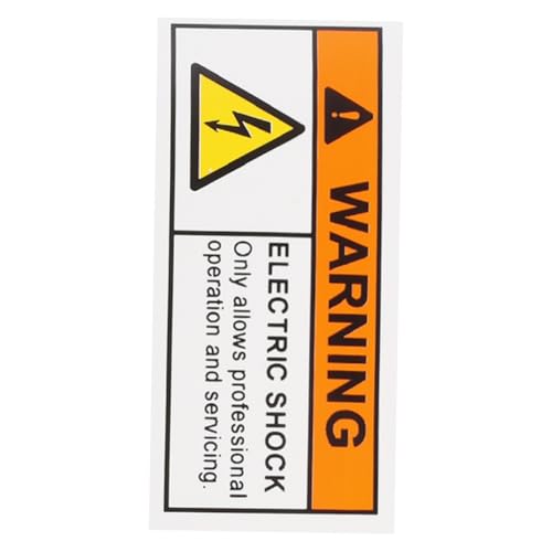 iplusmile Hochspannung Warnschild für Elektrische Gefahren Selbstklebendes Etikett für Schockrisiko für Fachkräfte Verständlich Langlebig und Sicher iplusmile Hochspannung Warnschild für Elektrische Gefahren Selbstklebendes Etikett für Schockrisiko für Fachkräfte Verständlich Langlebig und Sicher von iplusmile
