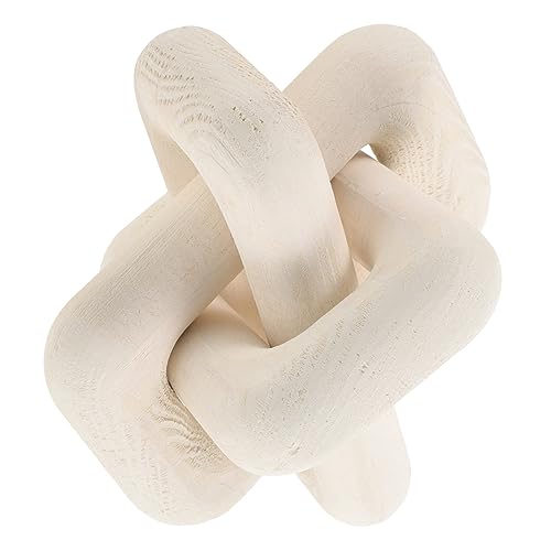 iplusmile Holz Knotendekoration Ring Kette aus Holz Langlebiges Schlichtes Wohnzimmerschmuck Accessoire Vielseitige Couchtisch und Bücherregal Ornament Natürliche Holzplatte Geschenkidee iplusmile Holz Knotendekoration Ring Kette aus Holz Langlebiges Schlichtes Wohnzimmerschmuck Accessoire Vielseitige Couchtisch und Bücherregal Ornament Natürliche Holzplatte Geschenkidee von iplusmile