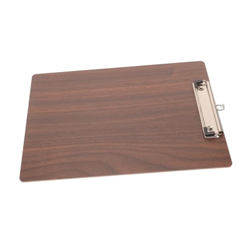 iplusmile Holz Skizzenbrett mit Stabiler Klemme Glatte Oberfläche Langlebiges Zeichenbrett für Präzises Zeichnen und Skizzieren Holzdesign Leicht und Tragbar für Unterwegs Format von iplusmile
