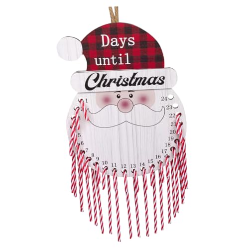iplusmile Holz Weihnachtskalender zum Aufhängen Langlebiger Adventskalender Tür und Wanddeko Stilvolle Weihnachtsdekoration für Haustür Flur und Wohnzimmer Festlicher Holzanhänger Santa iplusmile Holz Weihnachtskalender zum Aufhängen Langlebiger Adventskalender Tür und Wanddeko Stilvolle Weihnachtsdekoration für Haustür Flur und Wohnzimmer Festlicher Holzanhänger Santa von iplusmile