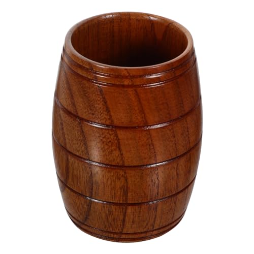 iplusmile Holzbecher Handgefertigter Trinkbecher Aus Naturholz Für Kaffee Tee Und Cocktails Für Partys Und Täglichen Gebrauch Und Leicht Zu Reinigen von iplusmile