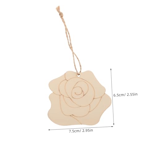 iplusmile Holzblumen zum Bemalen Teiliges aus Holzscheiben für DIY Bastelprojekte Kinderhandwerk zum Selbstgestalten mit Rosenmotiven und Naturmaterialien für Kreative Kunst und iplusmile Holzblumen zum Bemalen Teiliges aus Holzscheiben für DIY Bastelprojekte Kinderhandwerk zum Selbstgestalten mit Rosenmotiven und Naturmaterialien für Kreative Kunst und von iplusmile