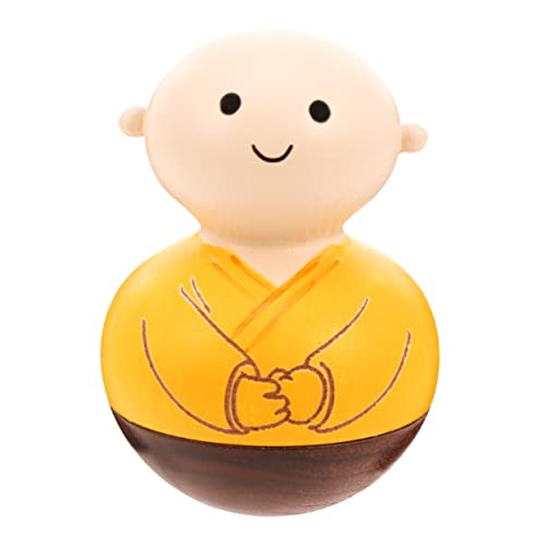 iplusmile Holzfigur Monk Tischdekoration Kreatives Holzspielzeug Gelb Offene Augen Wohnaccessoire iplusmile Holzfigur Monk Tischdekoration Kreatives Holzspielzeug Gelb Offene Augen Wohnaccessoire von iplusmile