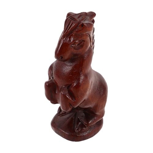 iplusmile Holzfigur Pferd Chinesisches Feng Shui Dekoration Glücksbringer Kleines Holzornament Tischdeko Geschenkidee für Wohlstand und Harmonie iplusmile Holzfigur Pferd Chinesisches Feng Shui Dekoration Glücksbringer Kleines Holzornament Tischdeko Geschenkidee für Wohlstand und Harmonie von iplusmile