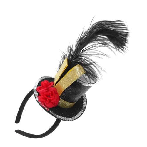 iplusmile Hut Stirnband Hat Stirnbänder Fascinator Hut Kopfbedeckung Accessoire Mini Zylinder Kopfbedeckung Karneval Kopfbedeckung Mardi Gras Kopfbedeckung Teeparty Haarschmuck Partyhut iplusmile Hut Stirnband Hat Stirnbänder Fascinator Hut Kopfbedeckung Accessoire Mini Zylinder Kopfbedeckung Karneval Kopfbedeckung Mardi Gras Kopfbedeckung Teeparty Haarschmuck Partyhut von iplusmile