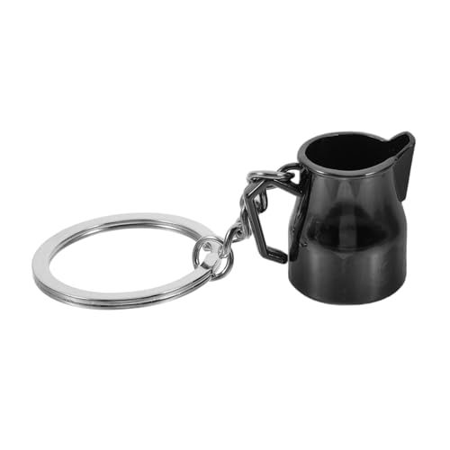 iplusmile Kaffee Schlüsselanhänger Kaffee Werkzeug Schlüsselanhänger Handtaschen Schlüsselanhänger Aufschäumkrug Schlüsselanhänger Latte Art Krug Schlüsselanhänger Kaffeetassen von iplusmile
