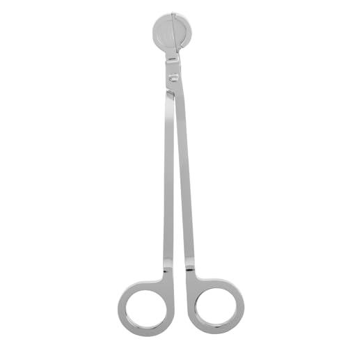 iplusmile Kerzenschere Küchenzubehör Zubehör für Duftkerzen Aromatherapie -Kerzenlöschwerkzeug Candle Docht Snuffer Aromatherapie Kerzenwerkzeug Rostfreier Stahl Silver von iplusmile