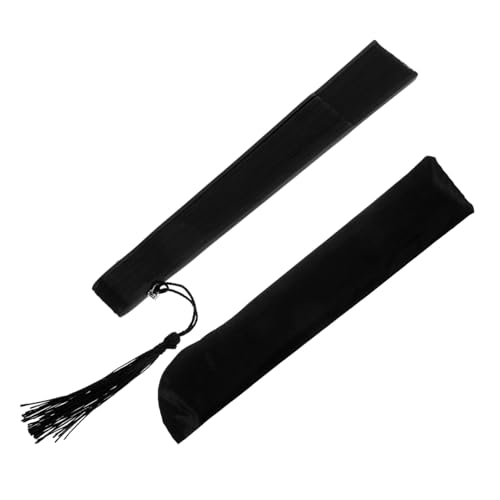 iplusmile Klassischer Faltbarer Handfächer im Chinesischen Vintage Stil mit Quaste Handlich und Kompakt als Tanz und Fotorequisite Tragbar und Dekorativ für Sommer Hochzeit und Zuhause von iplusmile