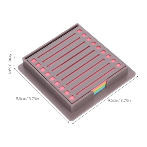 iplusmile Klebe Notizblockhalter mit Schablone Kompakter Haftnotizspender für Büro und Schreibtischorganisation Stabiles Design Farbige Haftnotizen für Schule und Zuhause iplusmile Klebe Notizblockhalter mit Schablone Kompakter Haftnotizspender für Büro und Schreibtischorganisation Stabiles Design Farbige Haftnotizen für Schule und Zuhause von iplusmile