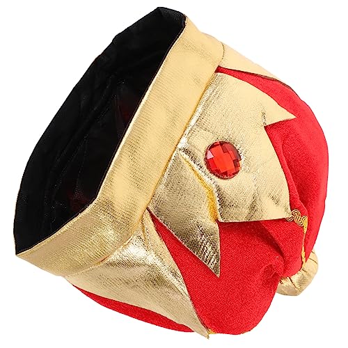 iplusmile Königlicher Cosplay Hut Roter Velours Partyhut für Maskerade Halloween Bühnenaufführungen Kostüm Accessoire für Erwachsene iplusmile Königlicher Cosplay Hut Roter Velours Partyhut für Maskerade Halloween Bühnenaufführungen Kostüm Accessoire für Erwachsene von iplusmile