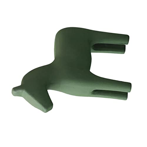 iplusmile Kreative Holzfigur Pferd Desktop Dekoration aus Hochwertigem Holz Glatte Kanten Sicher und Leicht für Wohnzimmer Büro Kinderzimmer und Geschenkideen von iplusmile