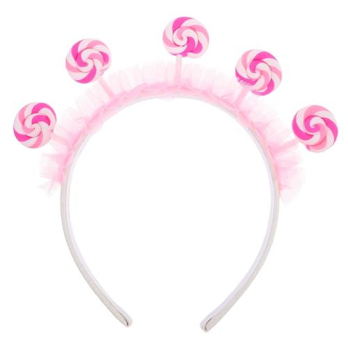 iplusmile Lollipop Stirnband Süßes Cartoon Haarband für Geburtstagsfeiern und Themenparks Bequemes Plüschmaterial für Kleine und Sorgt für Einen iplusmile Lollipop Stirnband Süßes Cartoon Haarband für Geburtstagsfeiern und Themenparks Bequemes Plüschmaterial für Kleine und Sorgt für Einen von iplusmile