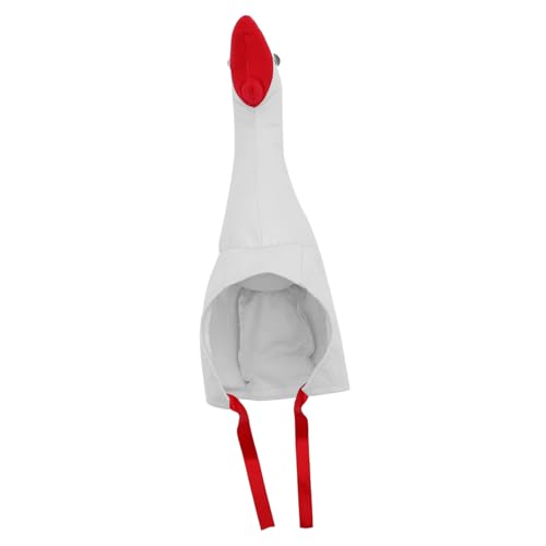 iplusmile Lustiger Weißer Gänse Kuschelhut Cartoon Headgear für Karneval Party Fotorequisit Cosplay Zubehör Geburtstagsfeier Zubehör Leichte Bequeme Kopfbedeckung iplusmile Lustiger Weißer Gänse Kuschelhut Cartoon Headgear für Karneval Party Fotorequisit Cosplay Zubehör Geburtstagsfeier Zubehör Leichte Bequeme Kopfbedeckung von iplusmile