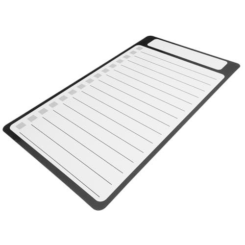 iplusmile Magnetischer Kühlschrank Notizblock Magnetisches Aufgabenlisten Notizpad für Einkaufslisten und Erinnerungen Pet Material für Kühlschrank und Whiteboard von iplusmile