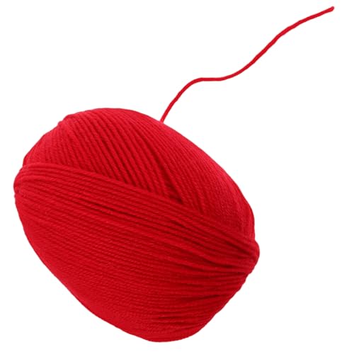 iplusmile Merinowolle Garn Rot Weiches Langlebiges Strickgarn für DIY Pullover Jacquarddecken Babysachen Maschinenwaschbar für Handarbeiten und Kreative Projekte iplusmile Merinowolle Garn Rot Weiches Langlebiges Strickgarn für DIY Pullover Jacquarddecken Babysachen Maschinenwaschbar für Handarbeiten und Kreative Projekte von iplusmile