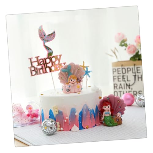 iplusmile Mermaid Cake Topper aus Hochwertigem Resin mit Perlen Detailreiche Meerjungfrau Deko für Geburtstagstorten Langlebige Tortendeko für Party Wohnzimmer und Schreibtisch Sicher und iplusmile Mermaid Cake Topper aus Hochwertigem Resin mit Perlen Detailreiche Meerjungfrau Deko für Geburtstagstorten Langlebige Tortendeko für Party Wohnzimmer und Schreibtisch Sicher und von iplusmile