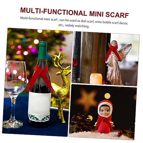 iplusmile Mini Weihnachtsmütze und Schal Set Teiliges Deko Set in Rot Mini Flaschendeko und Bastelaccessoire für Weihnachten Passend für Weinflaschen Puppen und Tischdekoration iplusmile Mini Weihnachtsmütze und Schal Set Teiliges Deko Set in Rot Mini Flaschendeko und Bastelaccessoire für Weihnachten Passend für Weinflaschen Puppen und Tischdekoration von iplusmile