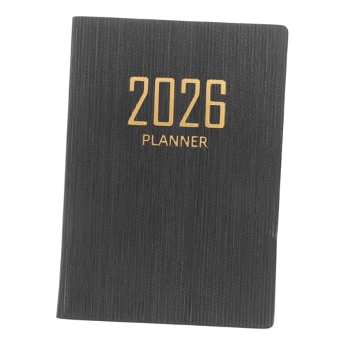 iplusmile Mini -zeitplan Tagesplaner Für Studenten Mini -planer Kleiner Planer Täglich Wochenplaner Planer Täglich Zeitplaner Taschenplaner Notizblock Black Papier von iplusmile