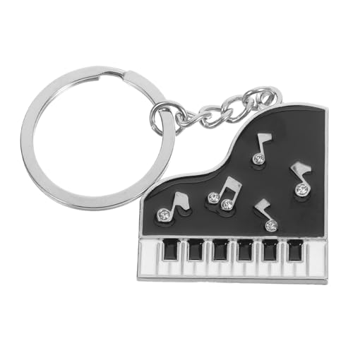 iplusmile Musikalische Klavierschlüsselkette Anhänger Des Bags Hanging Taschendekoration Hängend Klavier Schmuck Kleiner Klavier-schlüsselanhänger Klavier-partygeschenke Silver Strass iplusmile Musikalische Klavierschlüsselkette Anhänger Des Bags Hanging Taschendekoration Hängend Klavier Schmuck Kleiner Klavier-schlüsselanhänger Klavier-partygeschenke Silver Strass von iplusmile