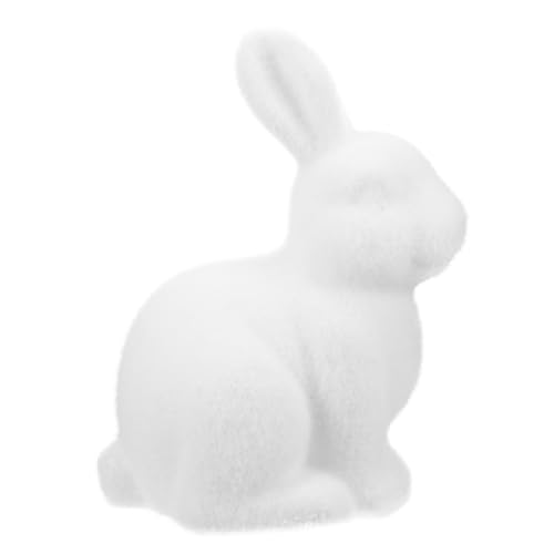 iplusmile Osterhasen Dekoration Beflockte Hasenfigur für Frühlingsfeiern Realistische Terrassendekoration für Wohnzimmer und Festtagstische iplusmile Osterhasen Dekoration Beflockte Hasenfigur für Frühlingsfeiern Realistische Terrassendekoration für Wohnzimmer und Festtagstische von iplusmile