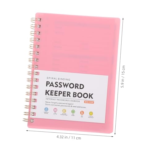 iplusmile Passwort Notizbuch mit Bunten Alphabetischen Registerkarten Tragbares Passwortbuch für Senioren Praktischer Passwort Organizer für Adressen und Webseiten Handliches Notizbuch für iplusmile Passwort Notizbuch mit Bunten Alphabetischen Registerkarten Tragbares Passwortbuch für Senioren Praktischer Passwort Organizer für Adressen und Webseiten Handliches Notizbuch für von iplusmile
