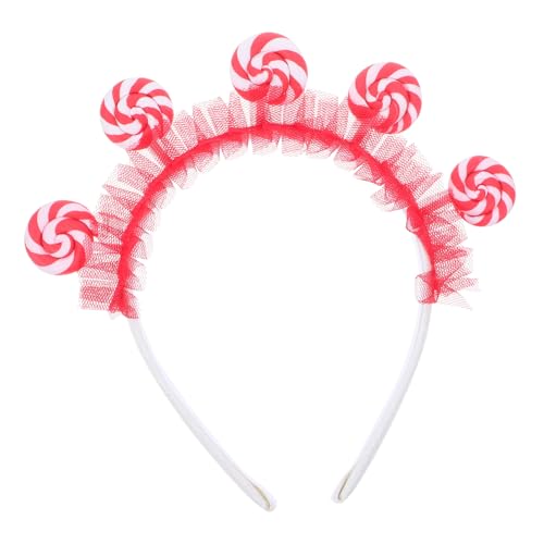 iplusmile Red Lollipop Stirnband Für Kinder Süße Kopfbedeckung Für Geburtstagsfeier Themenparks Lustige Kopfbedeckungshaarzubehör Für Mädchen Frauen Urlaubsfeierlichkeiten von iplusmile