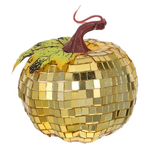 iplusmile Reflektierender Disco Kürbis Dekofigur aus Moderne Herbst Erntedank Tischdekoration Vielseitig für Wohnzimmer Büro Party und Halloween Wohnaccessoires iplusmile Reflektierender Disco Kürbis Dekofigur aus Moderne Herbst Erntedank Tischdekoration Vielseitig für Wohnzimmer Büro Party und Halloween Wohnaccessoires von iplusmile