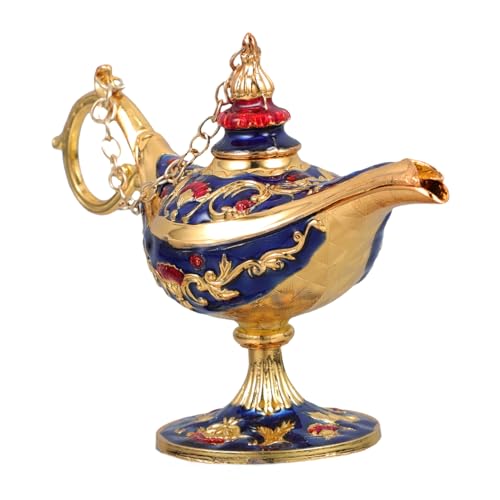 iplusmile Retro Tischdekoration Lampe aus Zinklegierung Vintage Party Ornament Robust und Rostfrei Stilvolles Design für Stimmungsvolle Raumdeko und Festliche Anlässe von iplusmile