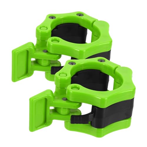 iplusmile Schnellverschluss Langhantel Clips Paar Robuste Hantelstangen Klemmen mit Sicherem Federclip für Workout Gewichtheben Fitness Platzsparend und Langlebig von iplusmile