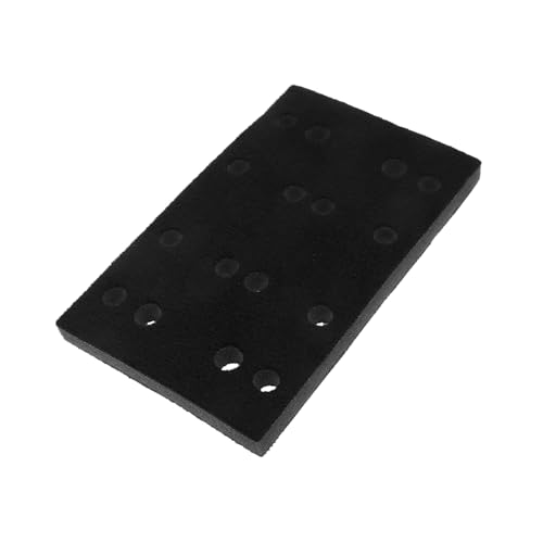 iplusmile Schwamm Dämpfungspad Schleifschwamm Schleifpapier Bohreraufsatz Schleifpads Mikro Schleifpad Schleifaufsatz Für Bohrmaschine Ersatz Stützteller Schwarzer Schleifpapierschwamm von iplusmile