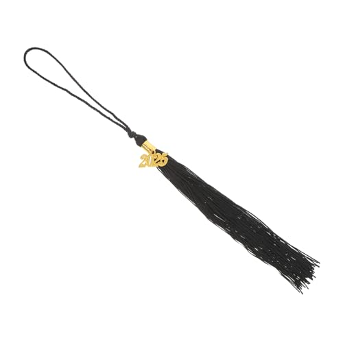iplusmile Schwarze Abschlussmütze Quaste mit Gold Anhänger Dekoration für Abschlusskappen Zubehör für Abschlussfeiern und Zeremonien Stilvolles DIY Design für Persönliche iplusmile Schwarze Abschlussmütze Quaste mit Gold Anhänger Dekoration für Abschlusskappen Zubehör für Abschlussfeiern und Zeremonien Stilvolles DIY Design für Persönliche von iplusmile