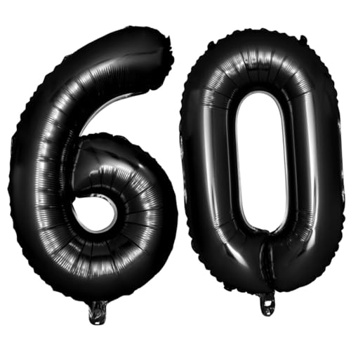 iplusmile Schwarze Folienballons mit Selbstsiegelnd Wiederverwendbar für Geburtstags und Jubiläumsfeiern Partydekoration Einfach Aufzuhängen von iplusmile