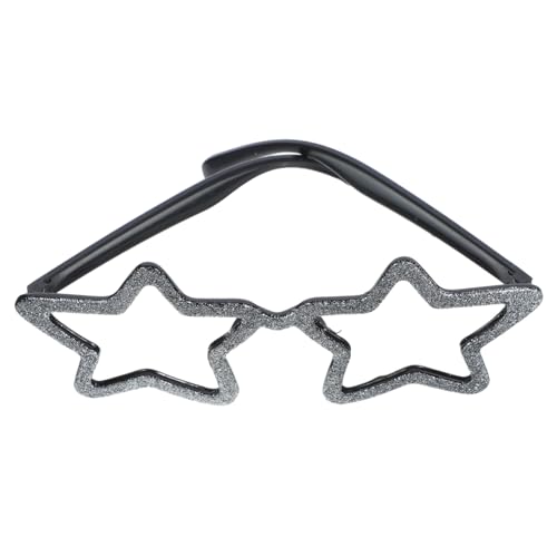 iplusmile Silberne Sternbrille aus Pc und Lustiges Party Accessoire mit Glitzernder Oberfläche für Festival Karneval Hawaii Party und Freizeitspaß iplusmile Silberne Sternbrille aus Pc und Lustiges Party Accessoire mit Glitzernder Oberfläche für Festival Karneval Hawaii Party und Freizeitspaß von iplusmile