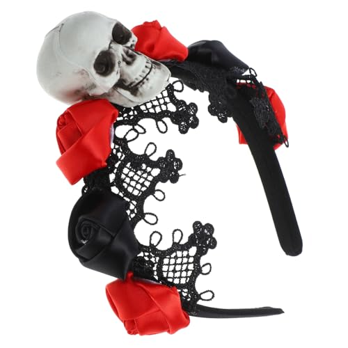 iplusmile Skelett Haarreif für Halloween Cosplay Kopfschmuck Damen Kostümzubehör für Mottopartys und Themenfeiern Langlebig und Auffällig Halloween Events von iplusmile