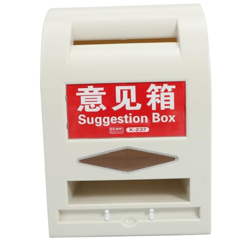 iplusmile Spendenbox mit Schloss für Außenbereich Vorschlagsbox aus Robustem Einfach zu Montieren Schlüssel für Sicheren Zugang iplusmile Spendenbox mit Schloss für Außenbereich Vorschlagsbox aus Robustem Einfach zu Montieren Schlüssel für Sicheren Zugang von iplusmile