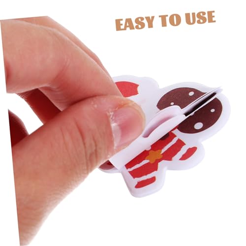 iplusmile Teiliges Selbstklebender Weihnachts Notizblöcke mit Niedlichen Cartoon Motiven für Büro Schule und Zuhause Praktische Memo Pads für To Do Listen und Geschenke zu Weihnachten von iplusmile