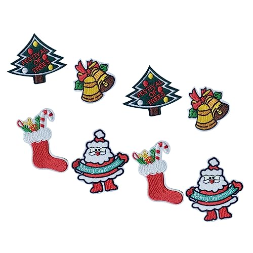 iplusmile Teiliges Weihnachts DIY Patch aus Hochwertigem Bestickte Aufnäher in Verschiedenen Designs Selbstklebend für Kleidung Hüte Taschen und Kreative Dekorationen iplusmile Teiliges Weihnachts DIY Patch aus Hochwertigem Bestickte Aufnäher in Verschiedenen Designs Selbstklebend für Kleidung Hüte Taschen und Kreative Dekorationen von iplusmile